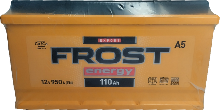 Аккумулятор FROST ENERGY А5 110 Ач (-/+) 950 А 353x175x190 мм (FR110950) - изображение 1