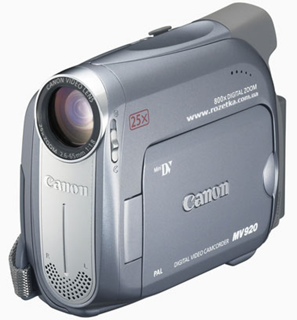 Canon mv920 подключение к компьютеру