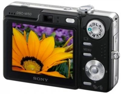 Фотоаппарат SONY DSC-W50 Black купить на ROZETKA | Отличная цена