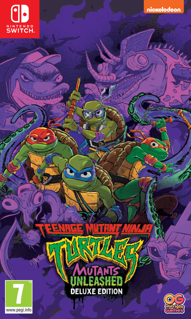 Gra Nintendo Switch Teenage Mutant Ninja Turtles: Mutants Unleashed Deluxe Edition (Kartridż) (5061005350830) - obraz 1