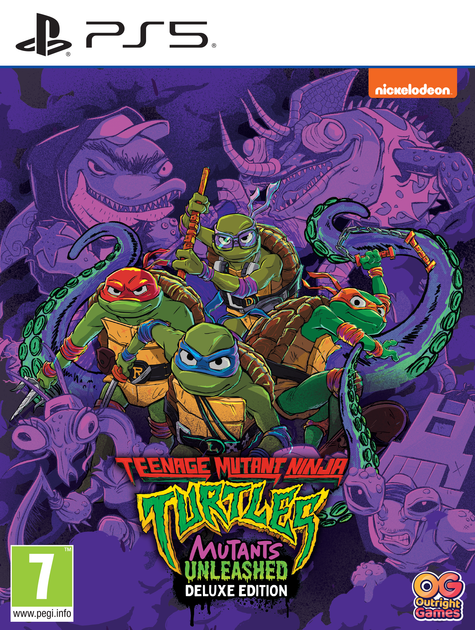 Гра PS5 Teenage Mutant Ninja Turtles: Mutants Unleashed Deluxe Edition (Blu-Ray диск) (5061005352469) - зображення 1