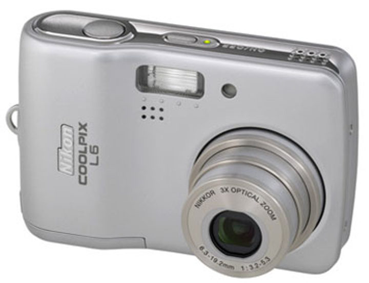 Nikon Coolpix L6 コンパクトデジタルカメラ Nikon COOLPIX L6 オールドコンデジ オールドデジカメ 単三電池