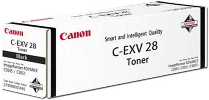 Тонер-картридж Canon C-EXV28 BK Black (2789B002) - зображення 1