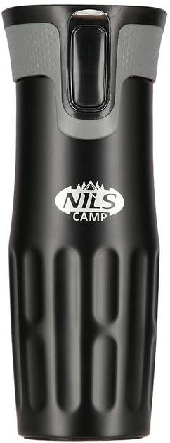 Термокружка Nils Camp NCS06 Чорна (5907695506709) - зображення 1