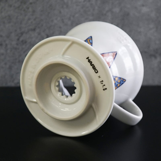 Dripper Hario Tachikichi Shonzui V60-02 Ceramiczny Biały (4977642736733) - obraz 4