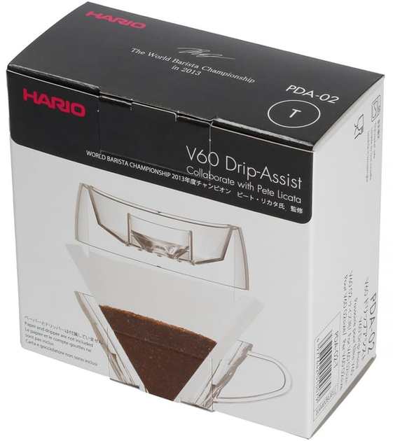 Nakładka Hario V60 Drip-Assist Tworzywo sztuczne (4977642010079) - obraz 5