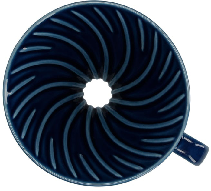 Dripper do kawy Hario V60-02 Ceramiczny Indygo (4977642727922) - obraz 3