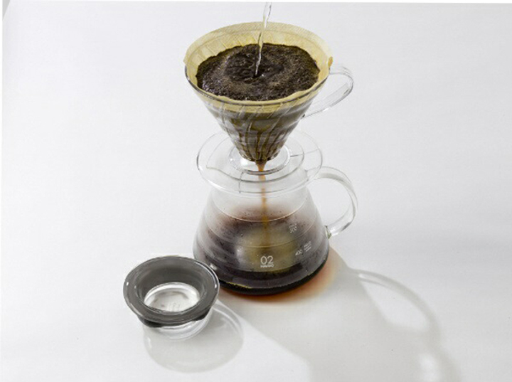 Dripper do kawy Hario V60-01 Plastikowy Przezroczysty (4977642143319) - obraz 3