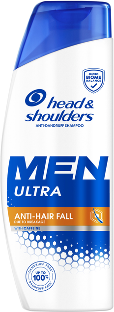 Акція на Шампунь проти лупи Head & Shoulders Проти випадіння волосся для чоловіків 330 мл від Rozetka