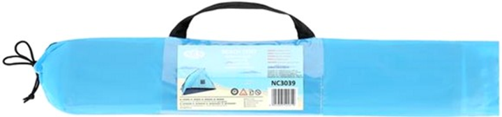 Namiot Nils NC3039 plażowy z Podłogą Niebieski (5907695545319) - obraz 10