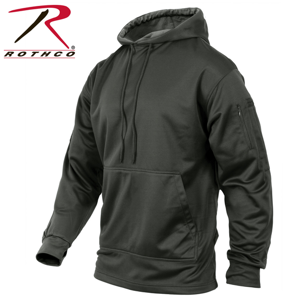 Тактична толстовка Rothco з прихованим носінням худі Concealed Carry Hoodie Gun Metal Grey 3XL - зображення 1