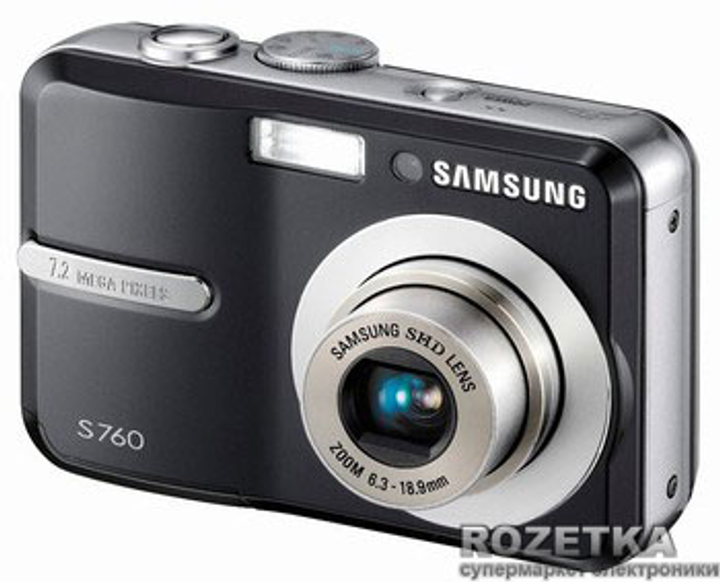 Фотоаппарат Samsung DIGIMAX S760 Black купить на ROZETKA | Отличная ...