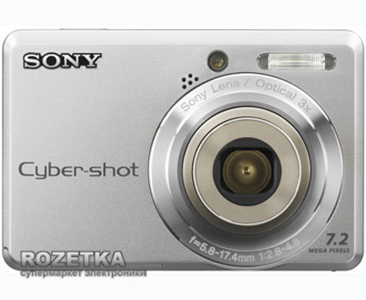 Фотоаппарат SONY DSC-S730 Silver купить на ROZETKA | Отличная цена на ...