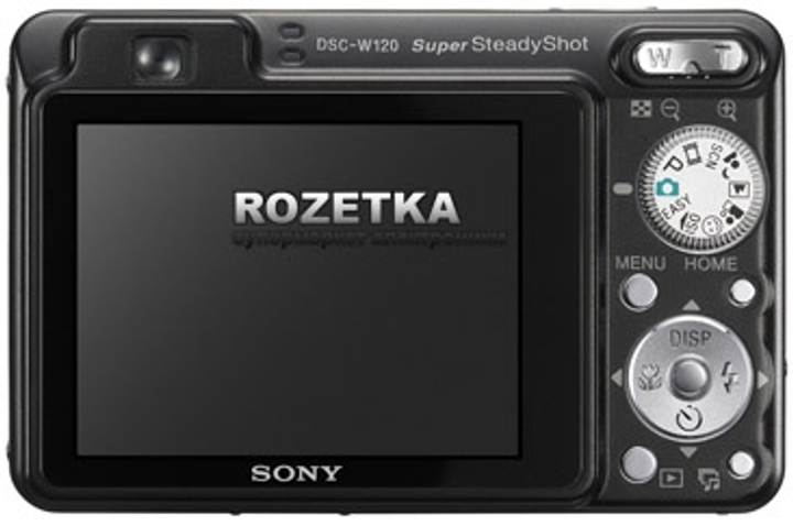 Фотоаппарат Sony Cyber-Shot DSC-W120 Black купить на ROZETKA