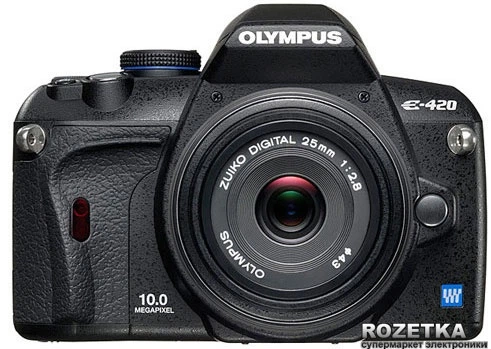 Фотоапарат Olympus E-420 Double Zoom Kit купити на ROZETKA