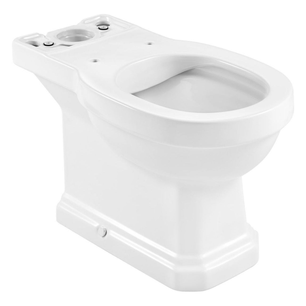 Унитаз напольный безободковый белый без бачка ROCA CARMEN без сиденья ...