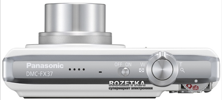 Фотоаппарат Panasonic Lumix DMC-FX37 White купить на ROZETKA