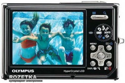 OLYMPUS μ 1050 SW シルバー Фотоаппарат Olympus Mju 1050 SW silver купить на ROZETKA