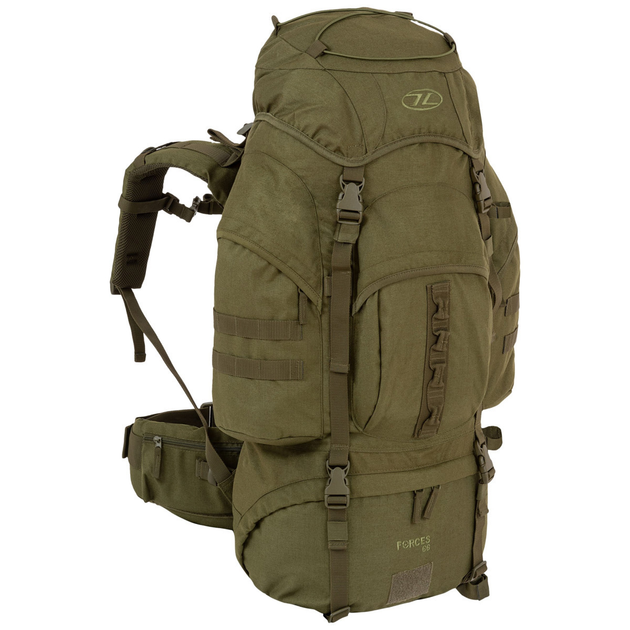 Рюкзак тактический Highlander Forces Loader Rucksack 66L Olive NRT066-OG 4618938 - изображение 1