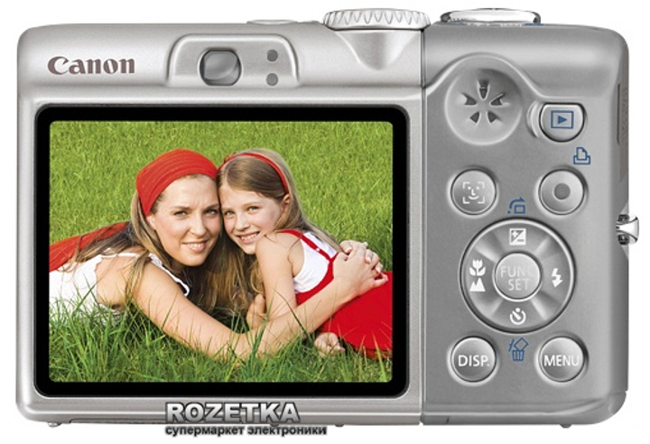 Фотоаппарат Canon PowerShot A1100 IS Silver купить на