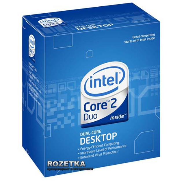 Процессор Intel Core 2 Duo E7400 2.80GHz/3MB/1066MHz (BX80571E7400 ...