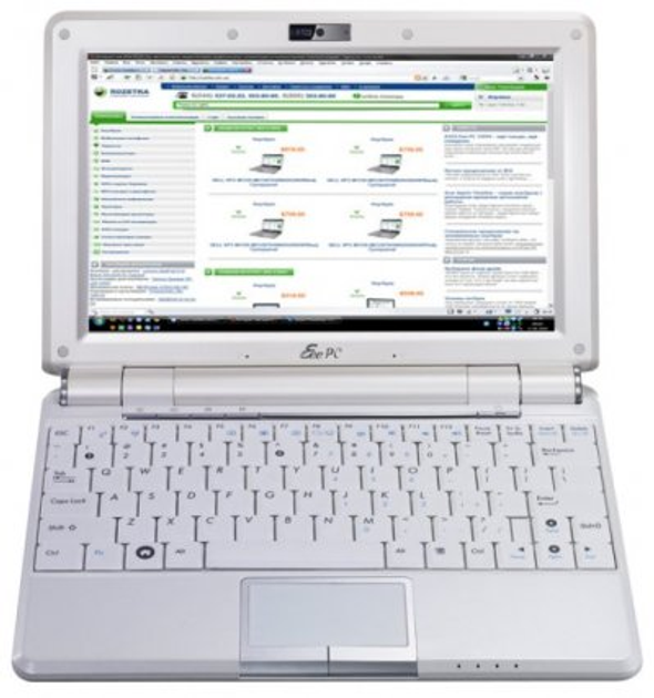 Ноутбук ASUS Eee PC 1000H White (EEEPC-1000H) – фото, отзывы,  характеристики в интернет-магазине ROZETKA | Купить в Украине: Киеве,  Харькове, Днепре, Одессе, Запорожье, Львове