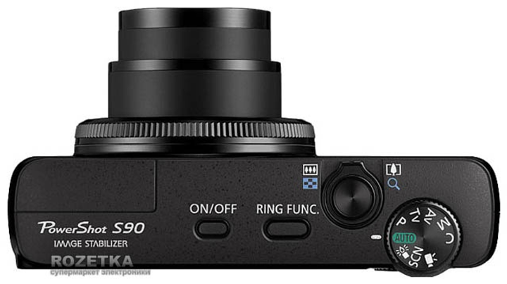 キヤノン　Canon Power Shot S90 中古 Фотоаппарат Canon PowerShot S90 купить на ROZETKA | Отличная