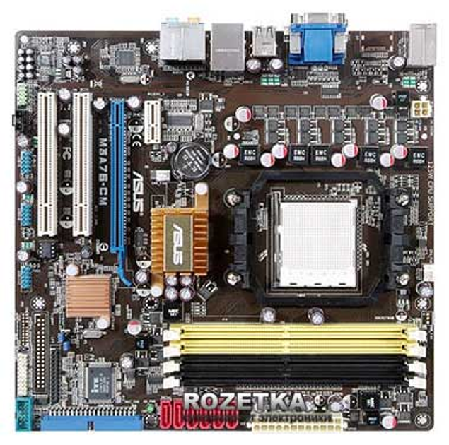 Материнская плата Asus M3A76-CM (AM2+, AMD 760G , PCI-Ex16) – фото ...
