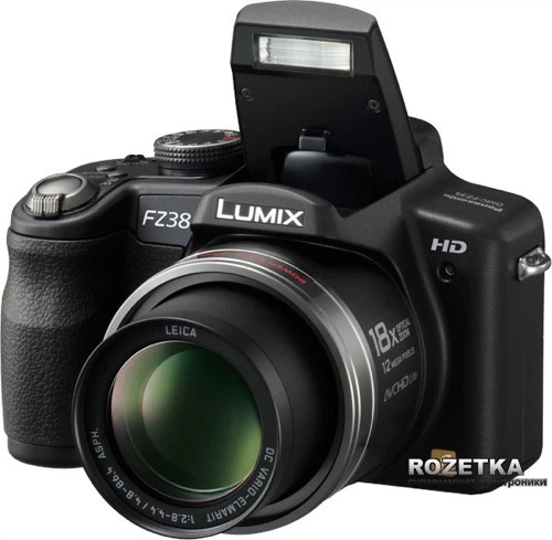 Фотоапарат Panasonic Lumix DMC-FZ38 Black купити на ROZETKA