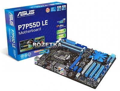 CPU_i7 + ASUS P7P55D + 8GB + グラボ他 Материнская плата Asus P7P55D LE (s1156, P55, PCI-Ex16) – фото