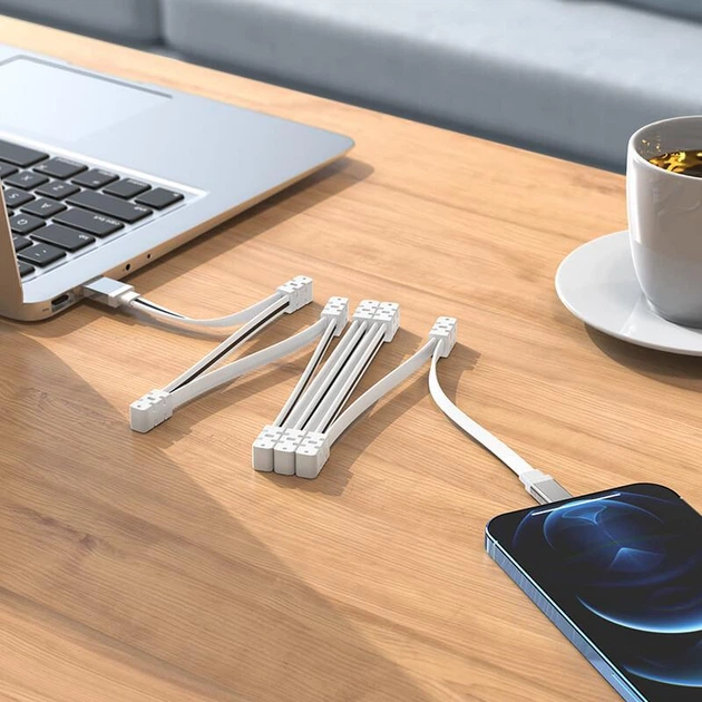 Кабель HOCO Lightning Magnetic absorption charging data cable U103 |1m, 2.4A| 4757369 - Фото 5 Кабель HOCO Lightning Magnetic absorption charging data cable U103 |1m, 2.4A| 4757369 - изображение 5