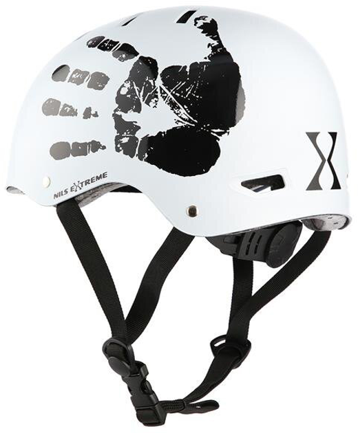 Kask Nils Extreme MTW03 M 52 - 59 cm Biały (5907695595727) - obraz 2