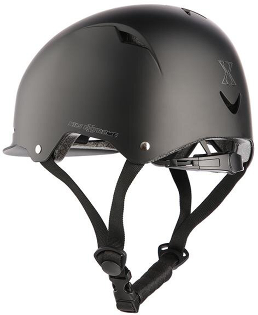 Kask Nils Extreme MTW02 XS 48 - 54 cm Czarny (5907695595765) - obraz 2