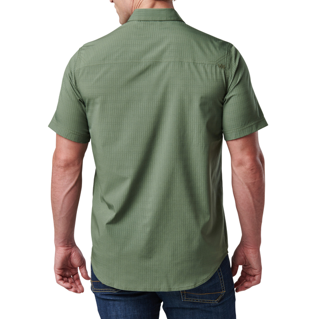 Сорочка тактична 5.11 Tactical® Aerial Short Sleeve Shirt 2XL Greenzone - зображення 2