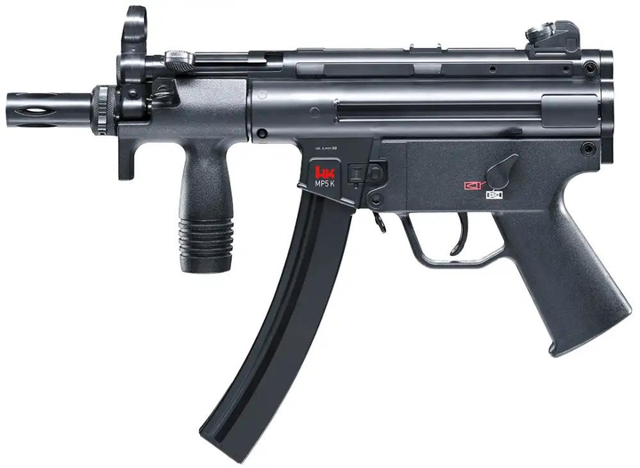 Пистолет-пулемет страйкбольный Umarex Heckler&Koch MP5 K СО2 кал. 6 мм ВВ - изображение 1