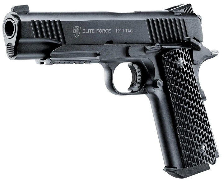 Пистолет страйкбольный Umarex Elite Force 1911 Tac СО2 кал. 6 мм ВВ (39860318) - изображение 2