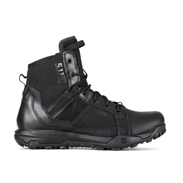 Черевики тактичні 5.11 Tactical A/T 6 Side Zip Boot 10 US/EU 44 Black - зображення 1