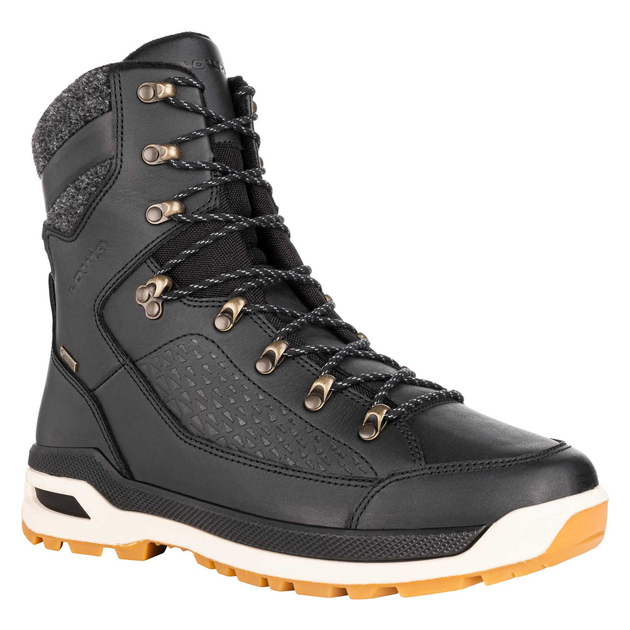 Зимові черевики LOWA Renegade EVO Ice GTX® UK 9.5/EU 44 Black/Honey - зображення 2