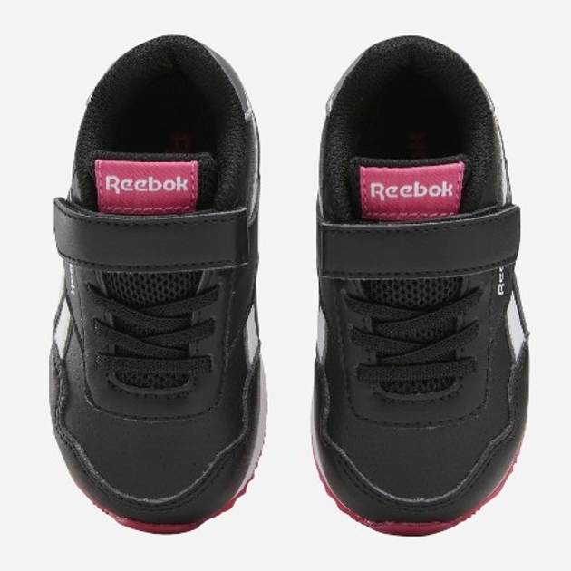 Дитячі кросівки для дівчинки Reebok Royal CL Jog 100201650 22 (5.5UK) Чорні (1200143751497) - зображення 4