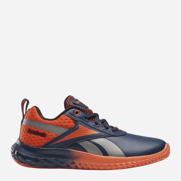 Підліткові кросівки для хлопчика Reebok Rush Runner 5.0 Syn 100205237 38.5 (6UK) Темно-синій/Помаранчевий (1200143773673) - зображення 1