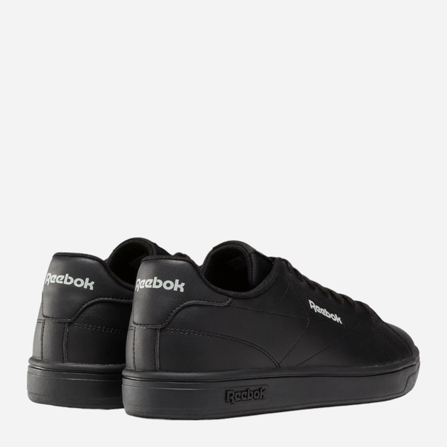 Чоловічі кеди низькі Reebok Court Clean 100074370 42.5 (8.5UK) Чорні (1200143034378) - зображення 2