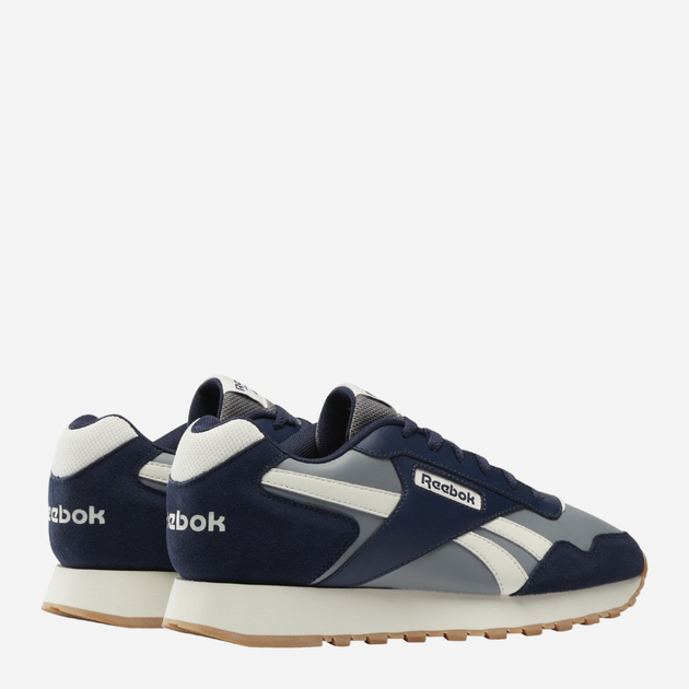 Buty sportowe męskie do kostki Reebok Glide 100201415 44 (9.5UK) Ciemnogranatowy/Szary (1200143647134) - obraz 3