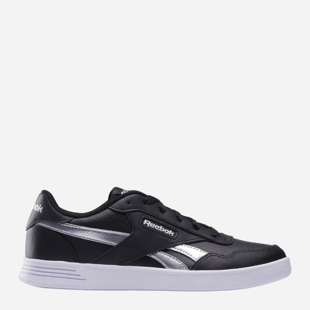 Sneakersy damskie do kostki Reebok Court Advance 100202591 41 (7.5UK) Czarny/Srebrny (1200143820438) - obraz 1