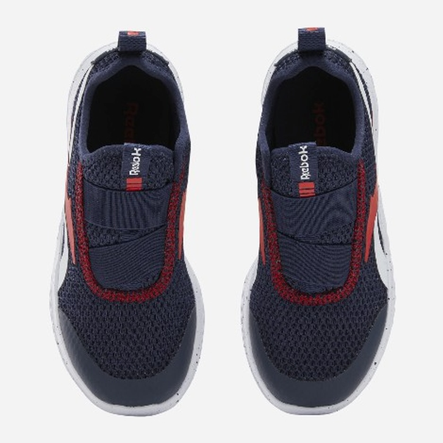 Buty do biegania chłopięce Reebok Rush Runner Slip-on 100202254 32 (1UK) Ciemnogranatowe (1200143760871) - obraz 3