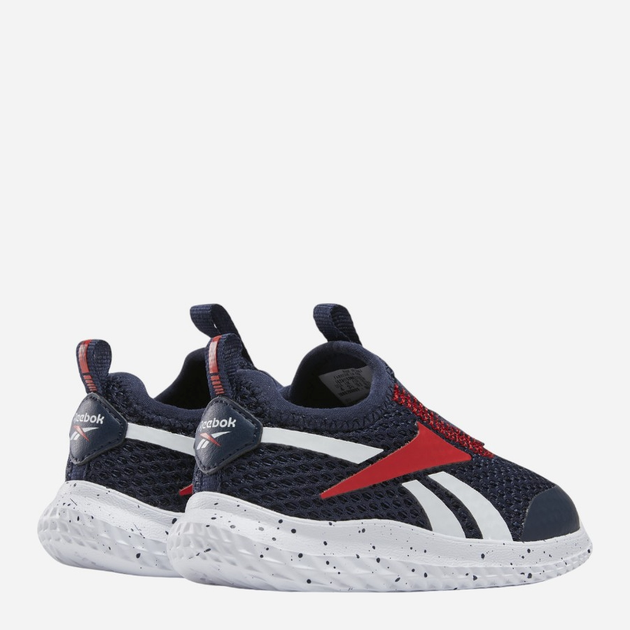 Buty do biegania chłopięce Reebok Rush Runner Slip-on 100206745 26.5 (9.5UK) Ciemnogranatowe (1200143781210) - obraz 3