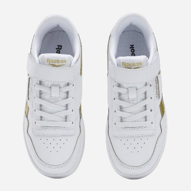 Sneakersy dziewczęce Reebok Court Advance Elasti 100208355 31.5 (13.5UK) Białe (1200143791868) - obraz 4