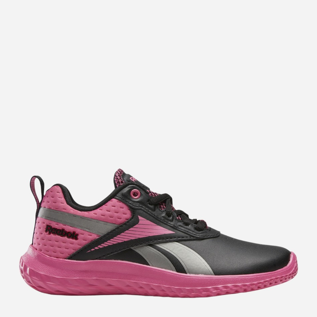 Акція на Підліткові кросівки для дівчинки Reebok Rush Runner 5.0 Syn 100205246 38.5 (6UK) Чорний/Рожевий від Rozetka