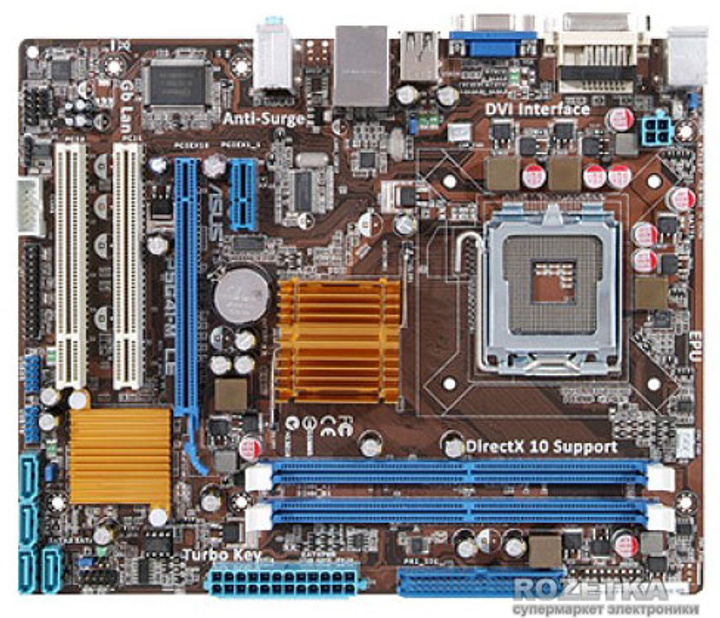 Материнская плата Asus P5G41-M LX2 (s775, G41, PCI-Ex16) – фото, отзывы ...