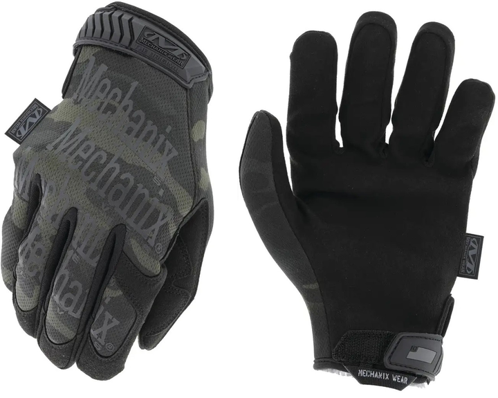 Рукавички Mechanix Original Black camo розмір M - зображення 1