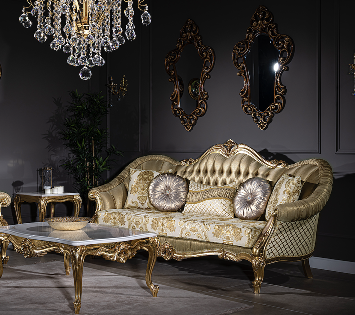 Эксклюзивный диван-кровать бароко 240х100x120 cм JOSS Мария - изображение 5